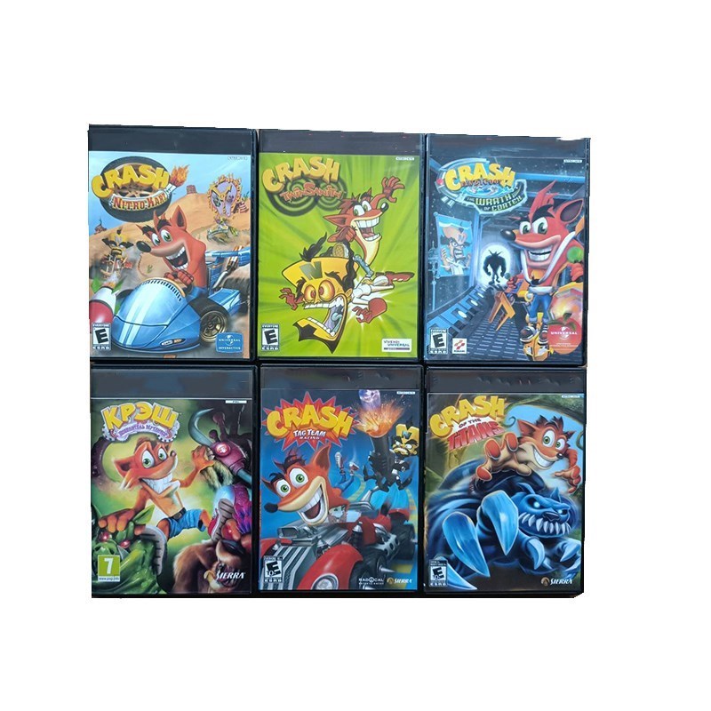 PS2 Copy Game Disc Crash Bandi - đánh giá và giá Retro Gaming Play Zone